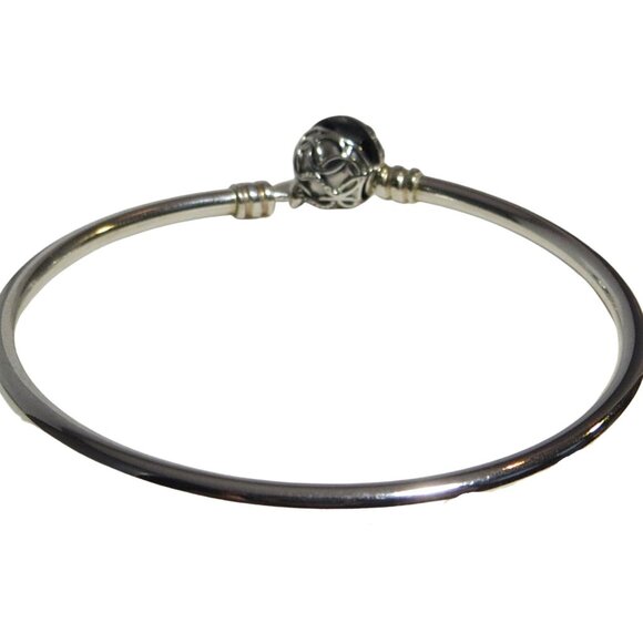 Pandora Bangle Pattern of Love Ltd Ed Charm Bracelet Sterling  7.5"  597137 - Picture 2 of 7